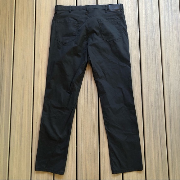 English Laundry Black Stretch Comfort Classic 5 Pocket Chino Pants Size 38W 34L - Picture 2 of 10